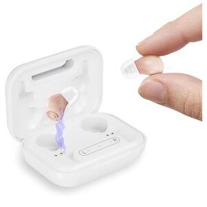 NWOT Hearing Aids for Seniors, Mini Rechargeable and Long-Lasting Invisible